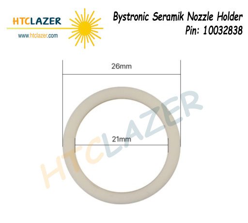 Bystronic Seramik Halka Pin: 10032838 D26 H11.5