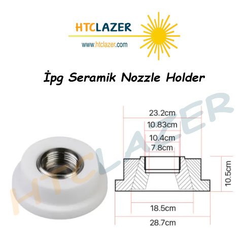 İpg Seramik Nozzle Holder M11 28.7/23.2