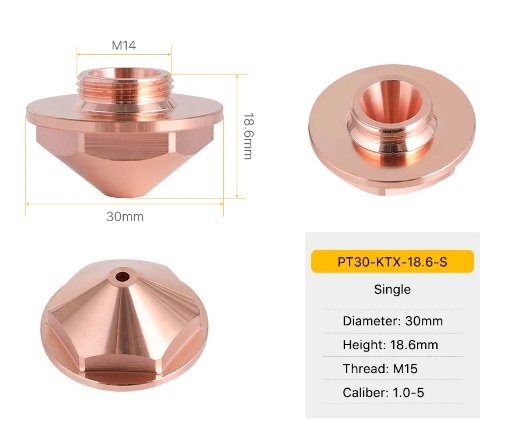 M15 D30 H18.6 Procutter 2.0 KTX Double Nozzle (Avrupa Üretim)